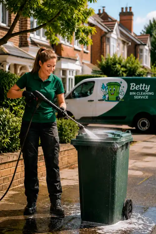 Professional wheelie bin cleaning services in Chingford